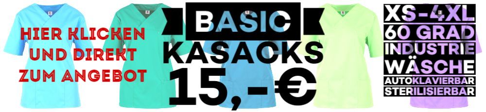 Basic Kasack 2651 - Industriewäsche geeignet - Exklusiv nur auf MEIN-KASACK.de